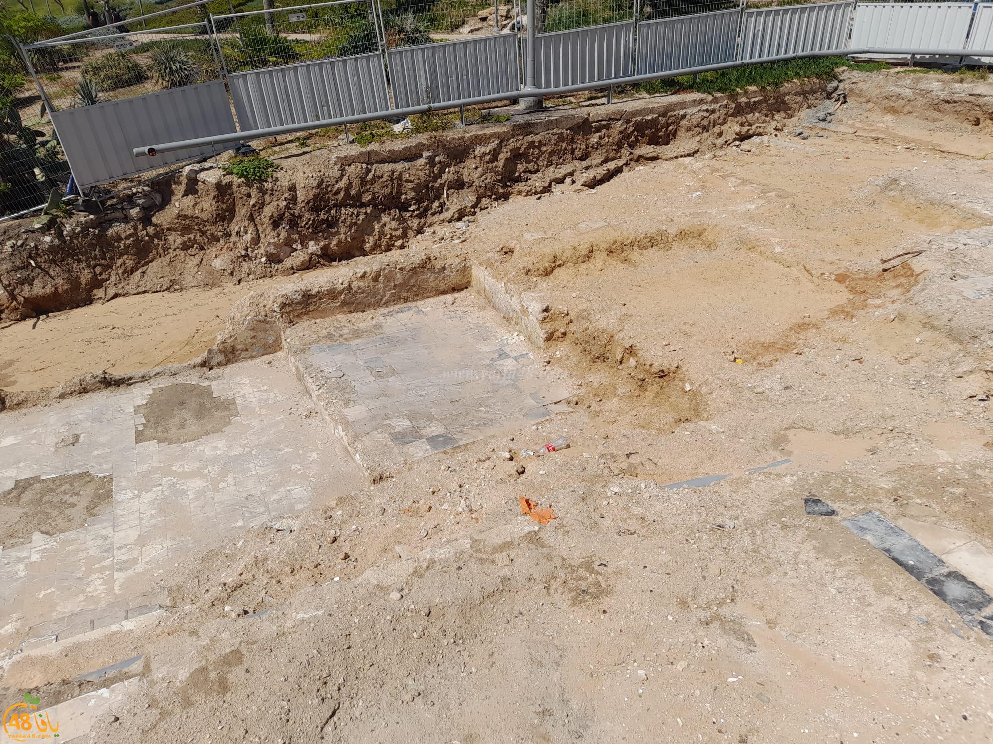 يافا: العثور على بقايا بيوت عربية في حي العجمي خلال أعمال تطوير 